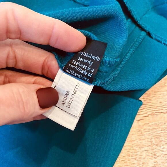 Diane Von Furstenberg Ayanna Blue Sleeveless Dress Size 8 Office Career - Picture 11 of 13